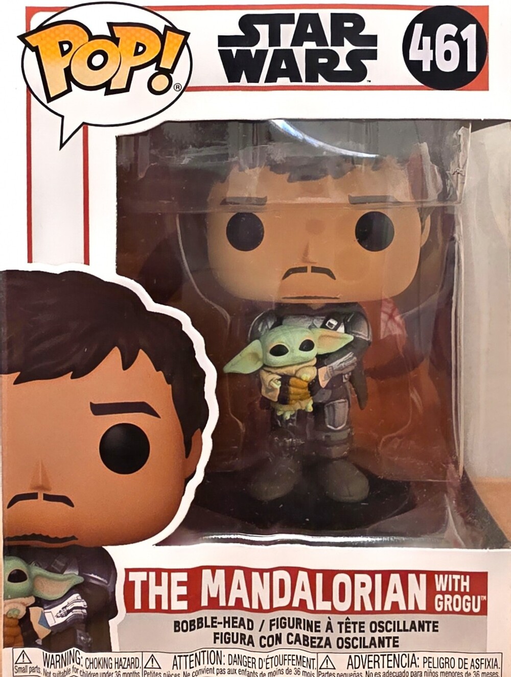Funko POP! #461 The Mandalorian with Grogu